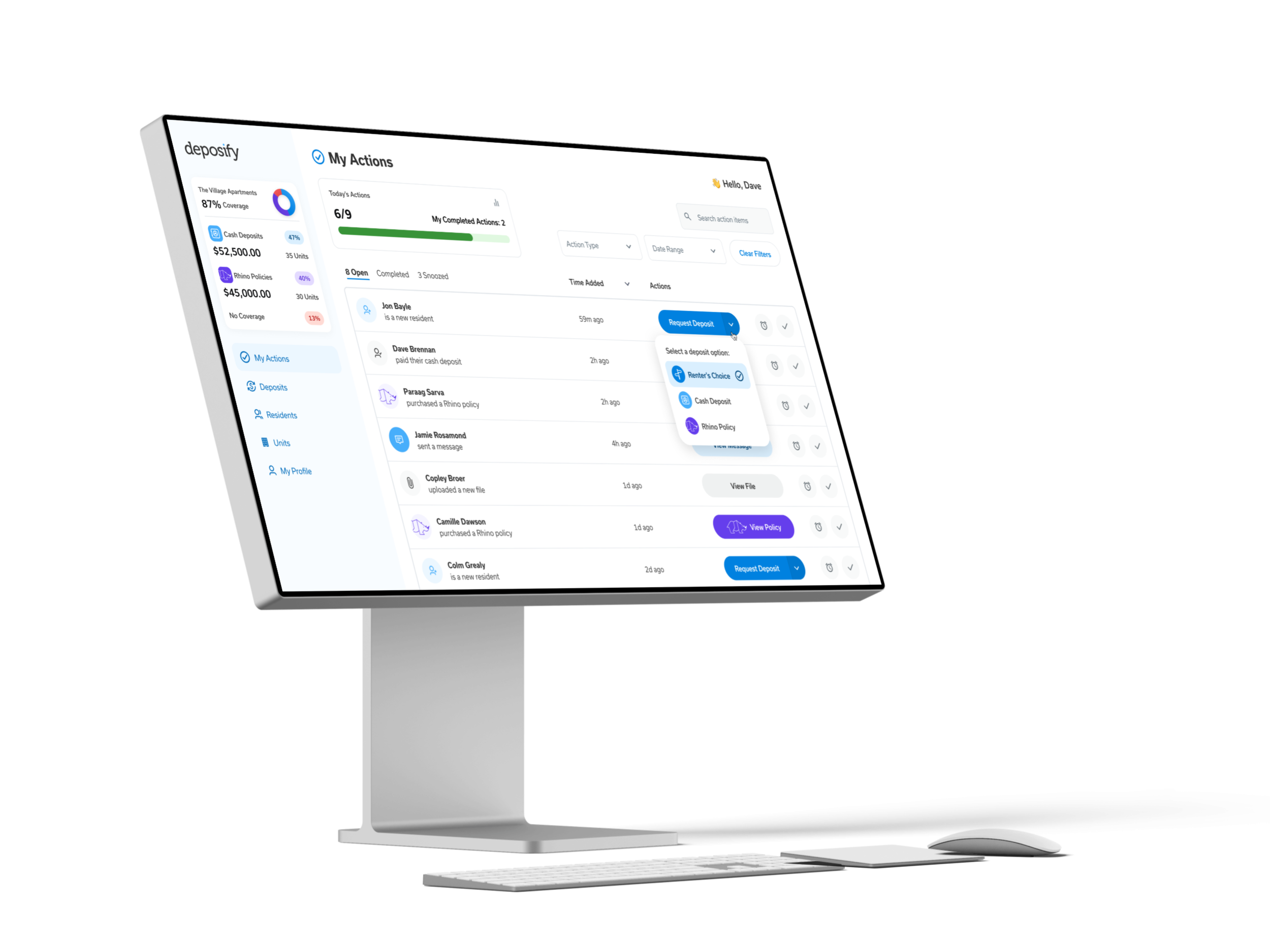 Task Management Across Properties