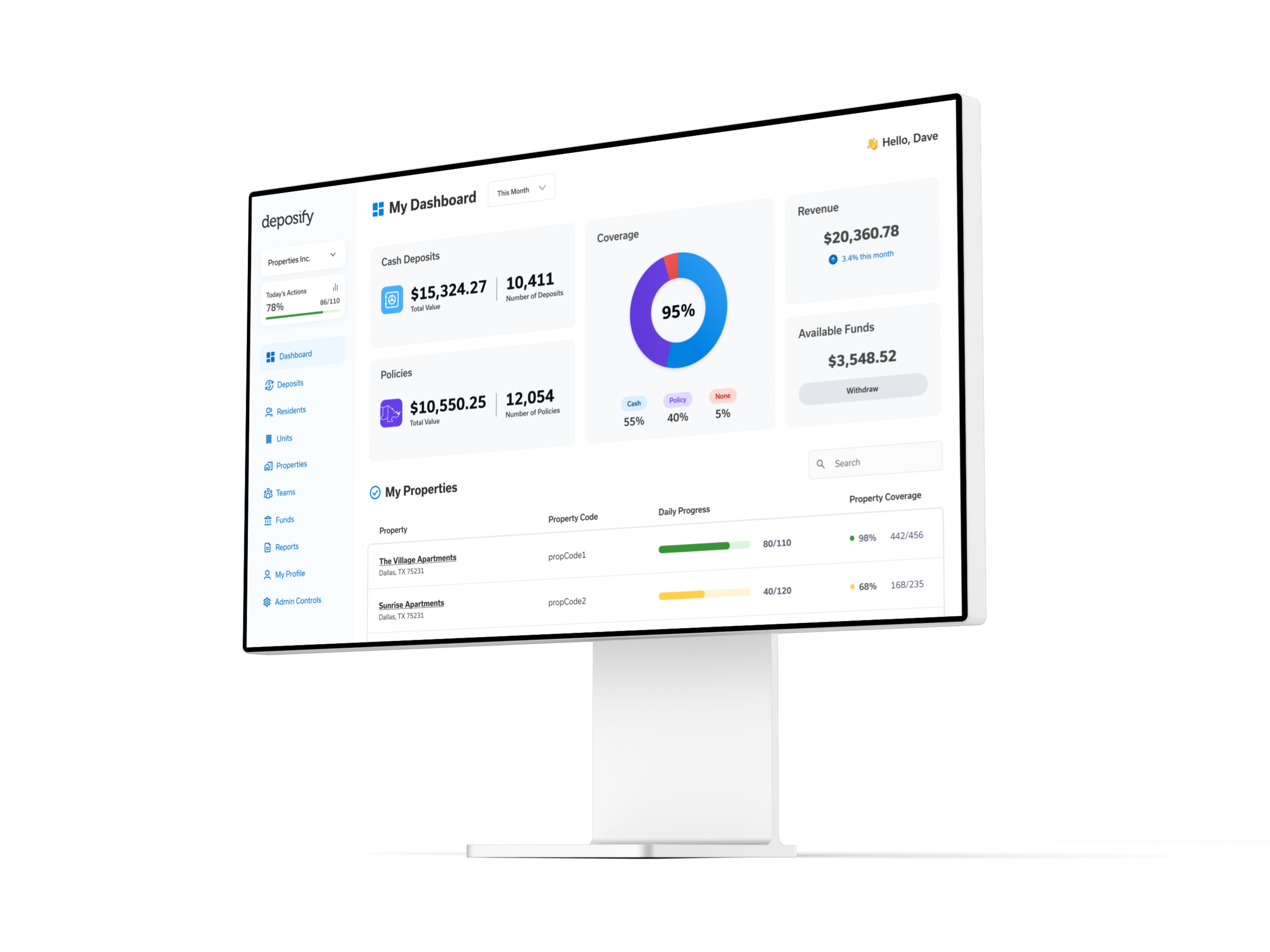 Multi-Property Dashboard